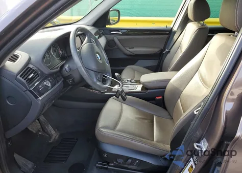 2014 BMW X3 xDrive28I z USA, uszkodzony, nr VIN 5UXWX9C57E0D25786